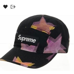 Supreme Gonz Stars Camp Cap
Black